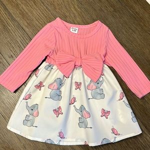 023 PatPat size 6-9m elephant print dress